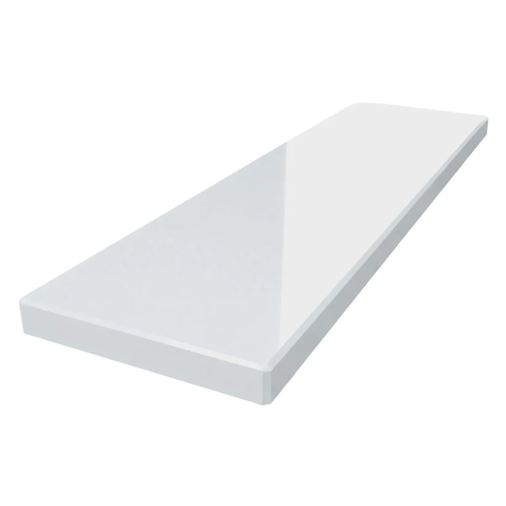 Fensterbank aus Agglo Marmor Polare 2cm