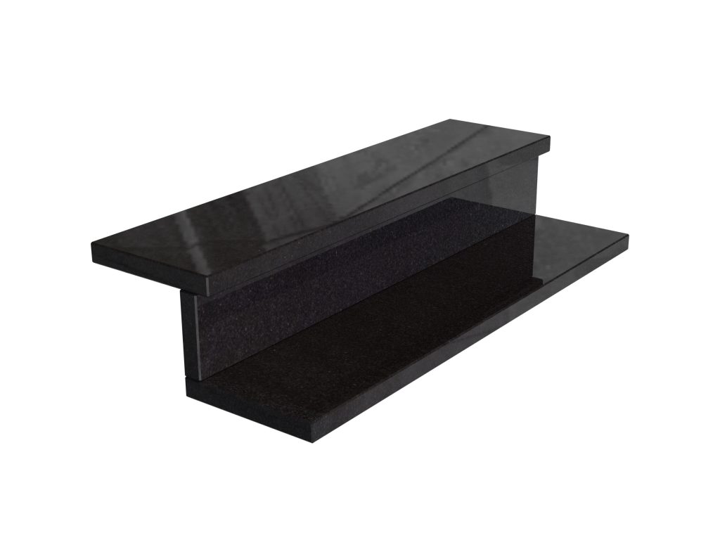 Granit-Treppen Absolute Black  3cm