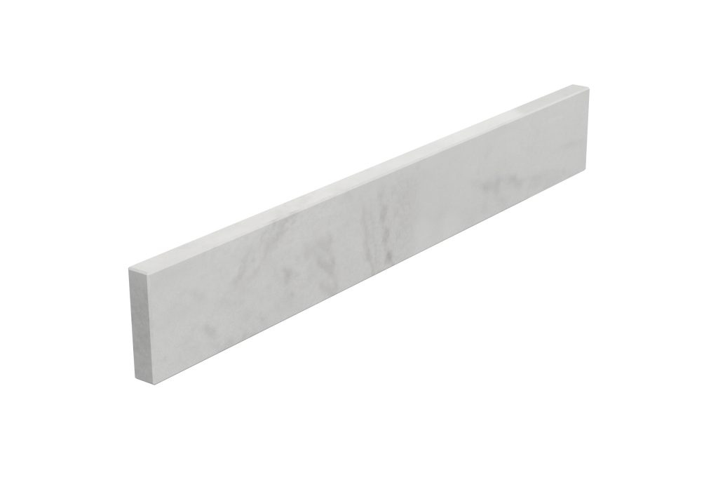 Der Agglo Marmor Sockel Carrara 7cm