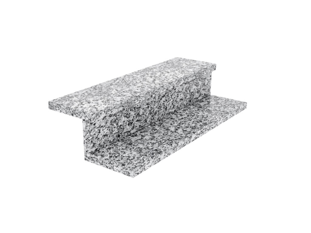Granit-Treppen Polnischer Strzegom 2cm