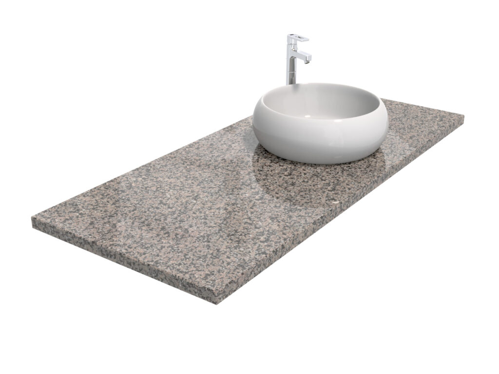 Badezimmer-Arbeitsplatteaus Granit Crema  3cm