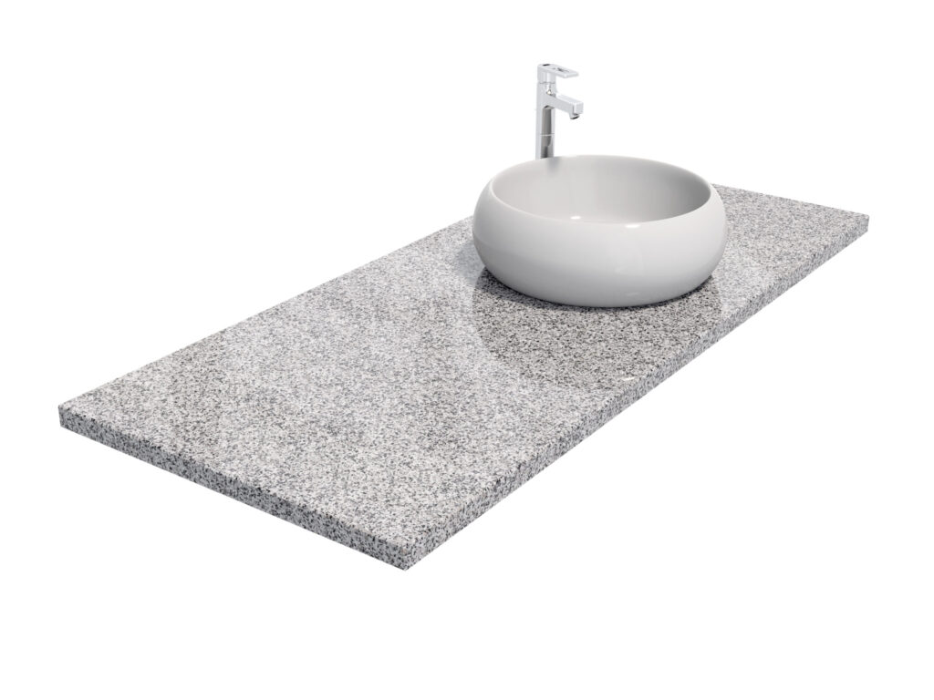 Badezimmer-Arbeitsplatteaus Granit Polski Strzegom 5cm
