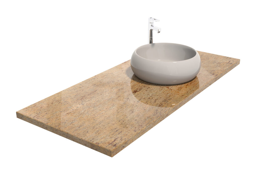 Badezimmer-Arbeitsplatteaus Granit Shivakashi 3cm