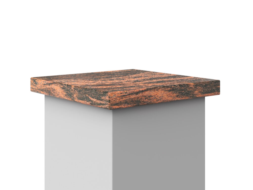 Abdeckung aus Granit Multicolor Red 2cm