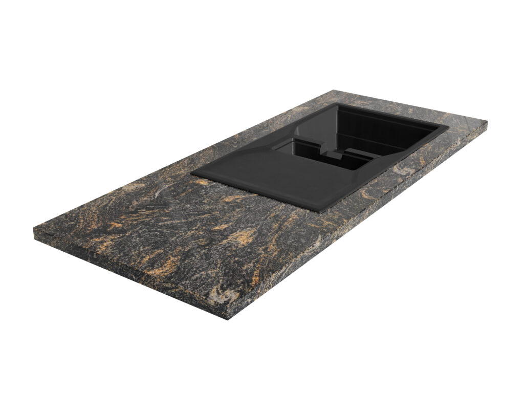 Küchen-Arbeitsplatte aus Granit Paradiso 2cm