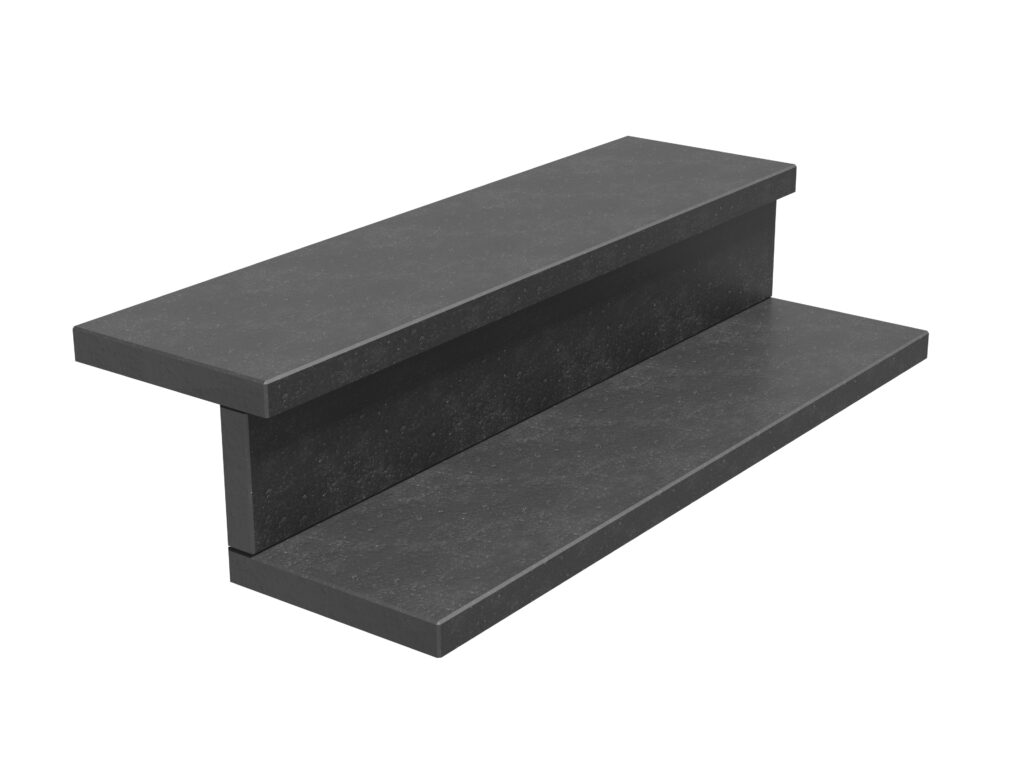 Granit-Treppen Absolute Black 2cm Antiquität