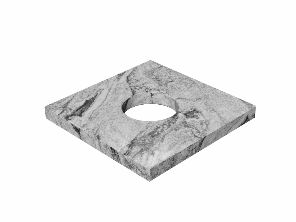 Schornsteinkapp Viscont White 3cm