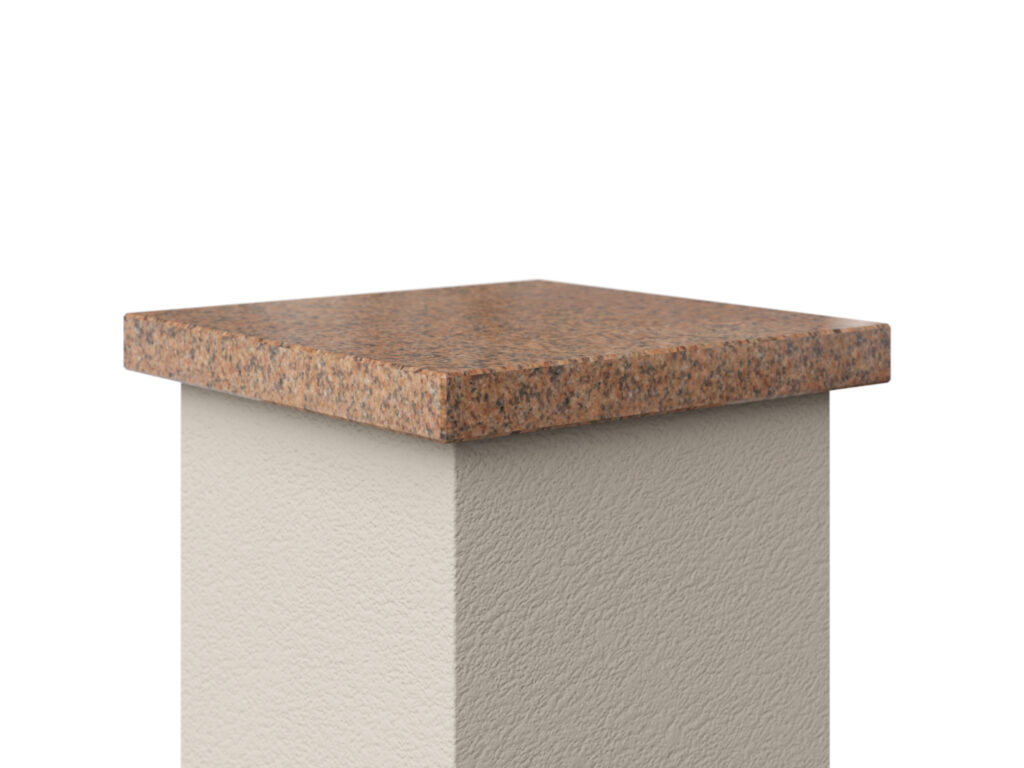 Abdeckung aus Granit Bohus Red 2cm