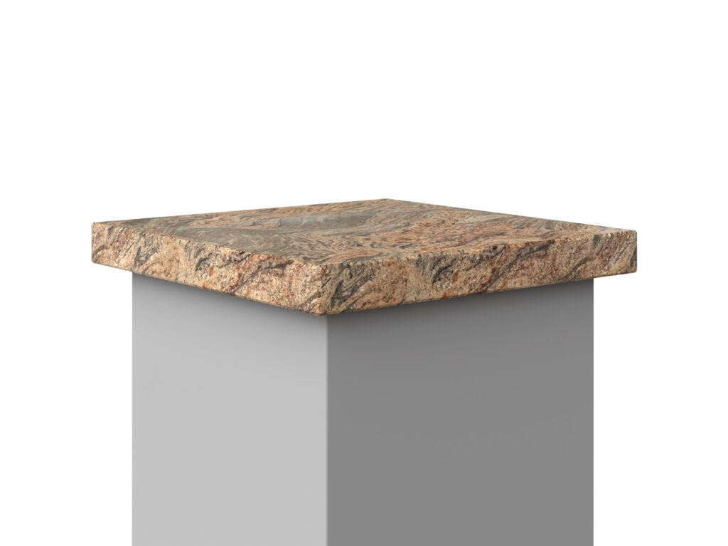 Abdeckung aus Granit Juparana 3cm