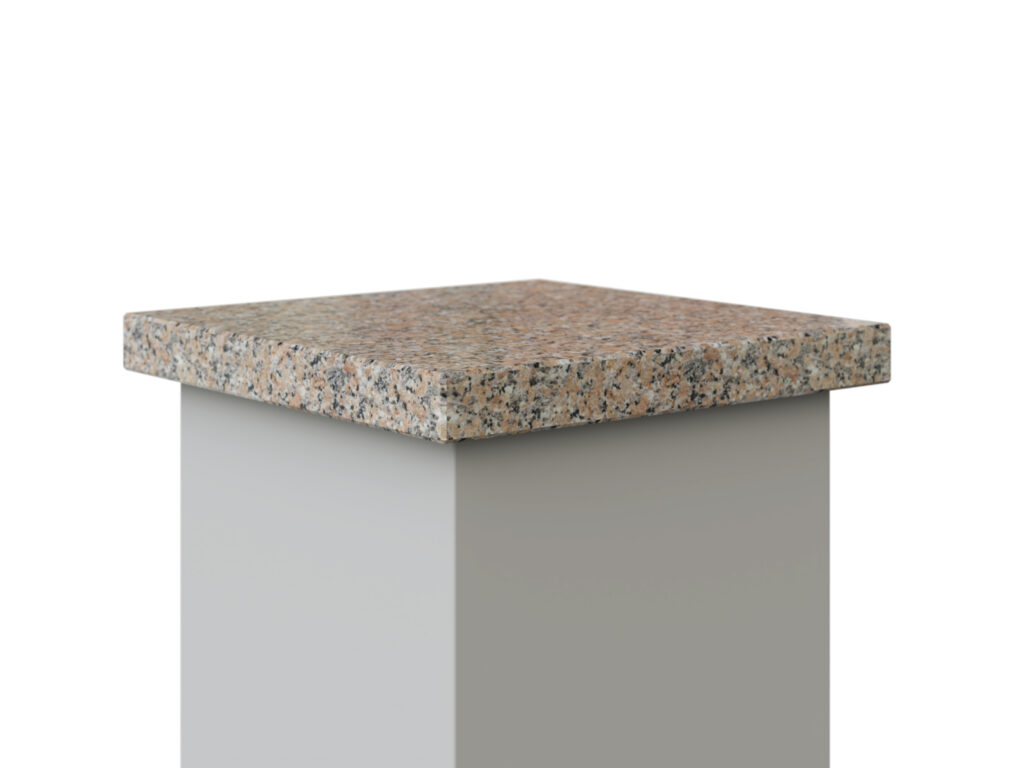 Abdeckung aus Granit Rosa Porino 3cm