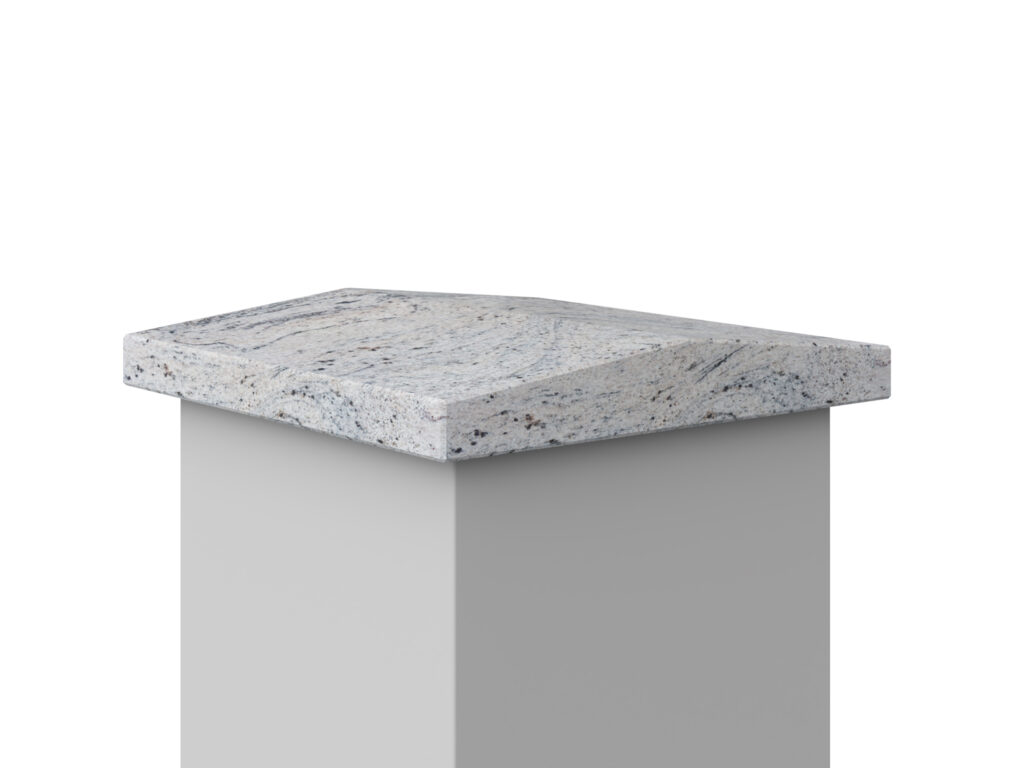 Giebel Abdeckung Granit Monolith Kashmir White 3cm
