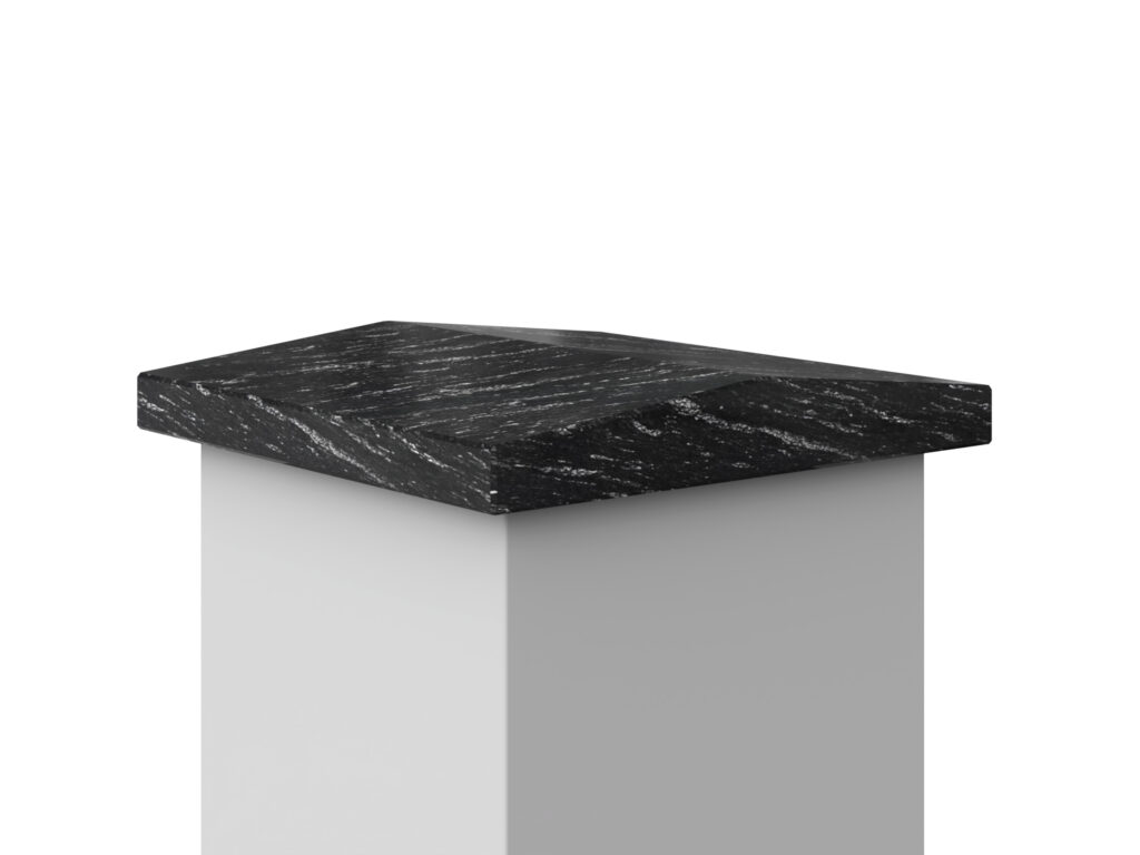 Giebel Abdeckung Granit Monolith Silver Antracite 3cm