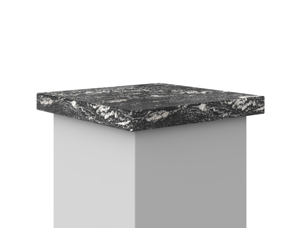 Abdeckung aus Granit Titanium Silver 2cm