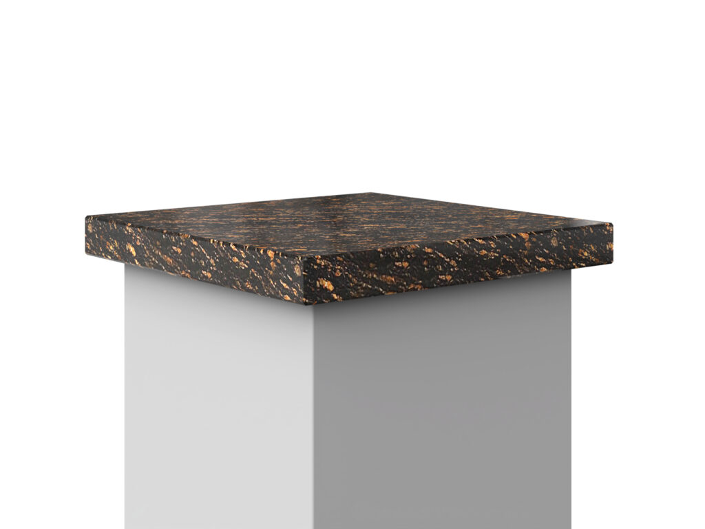 Abdeckung aus Granit Gold Antracite 3cm