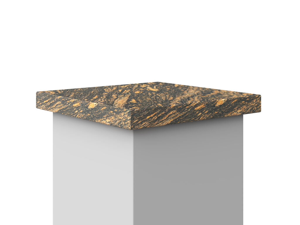 Abdeckung aus Granit Gold Antracite 2cm Antiquitäten