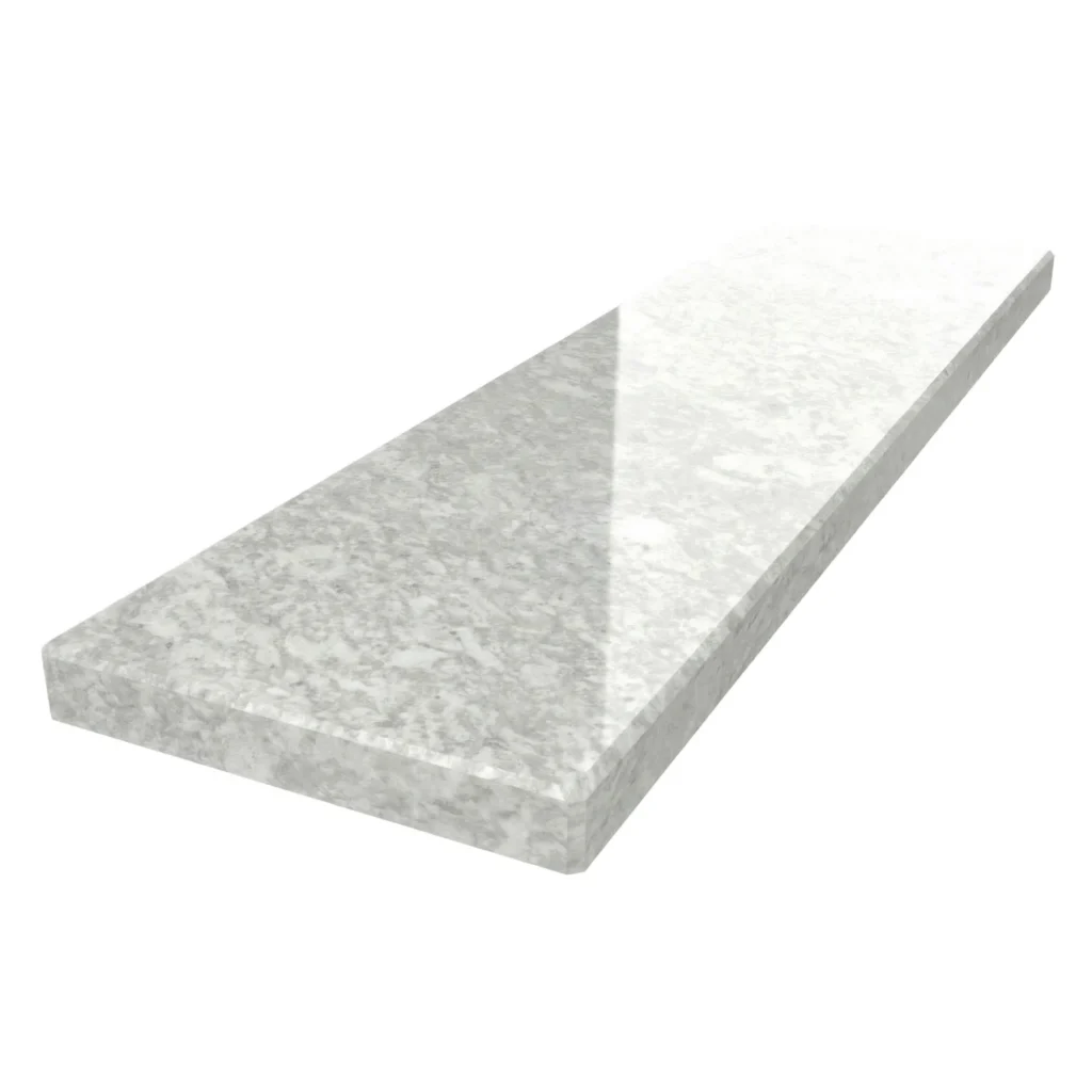 Fensterbank aus Agglo Marmor White Pearl 2cm