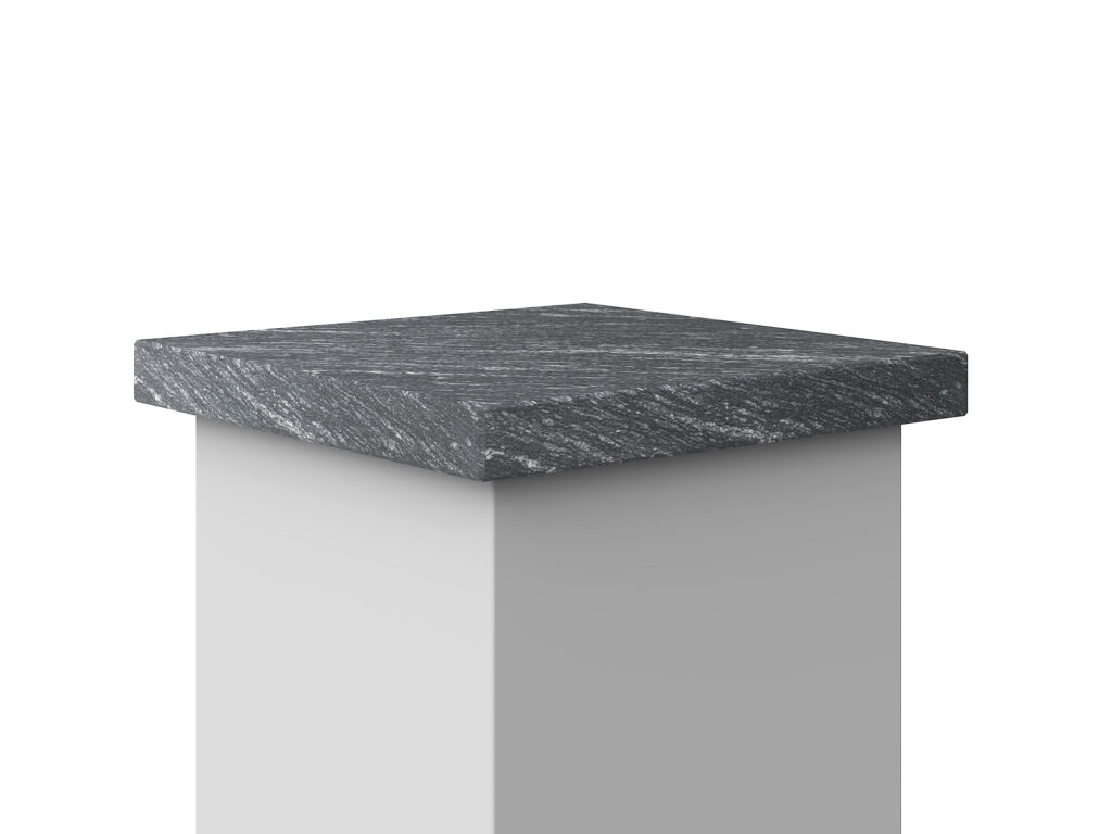 Abdeckung aus Granit Silver Antracite 3cm Antiquität