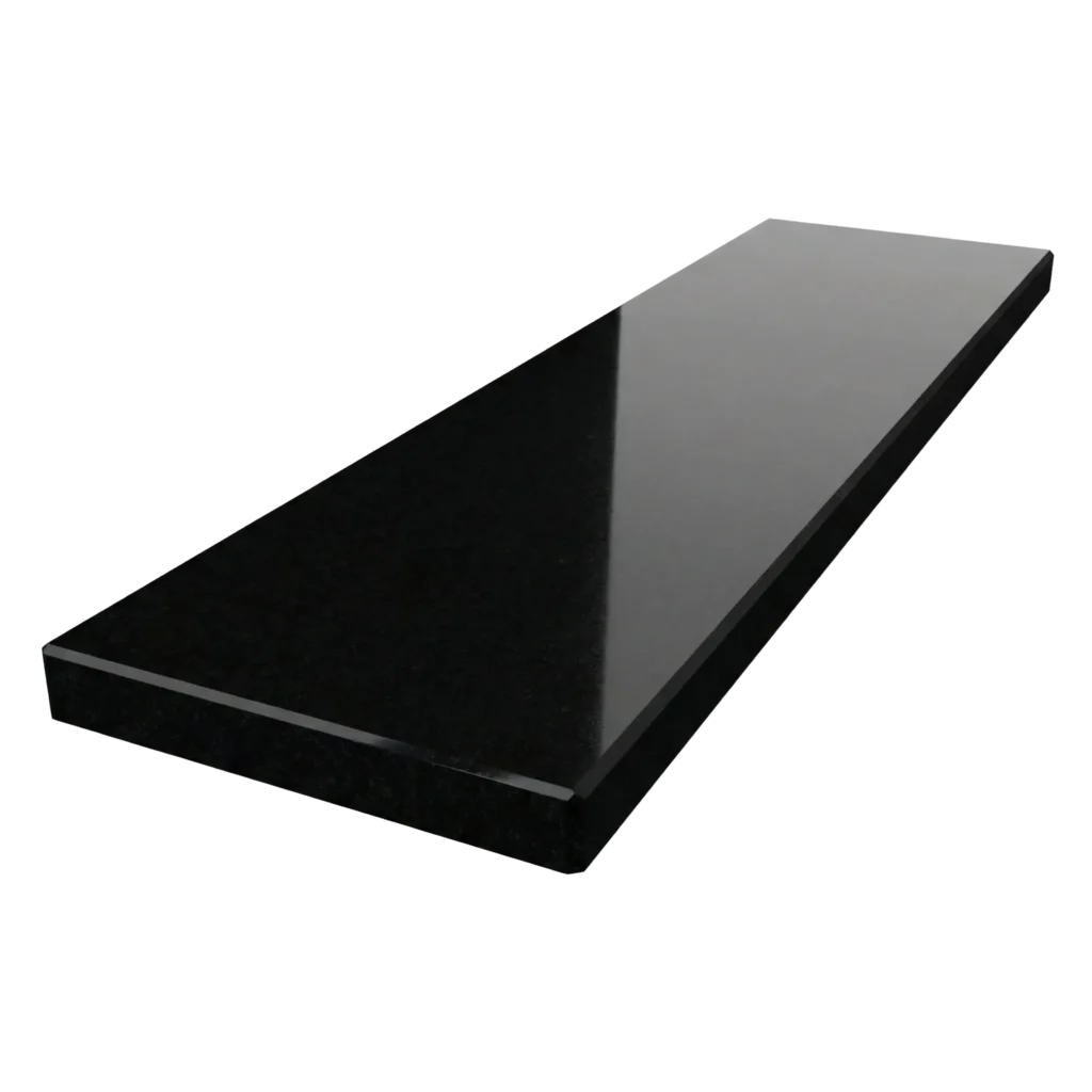 Fensterbank Granit Absolute Black 2cm