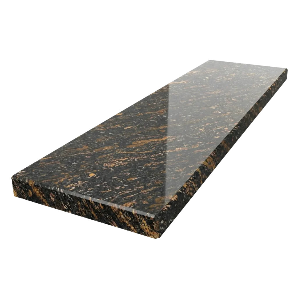 Fensterbank Granit Gold Antracite 2cm