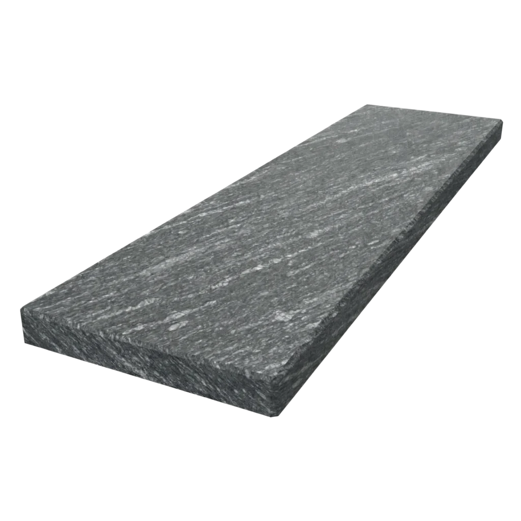 Fensterbank Granit Silver Antracite 3cm Antiquität