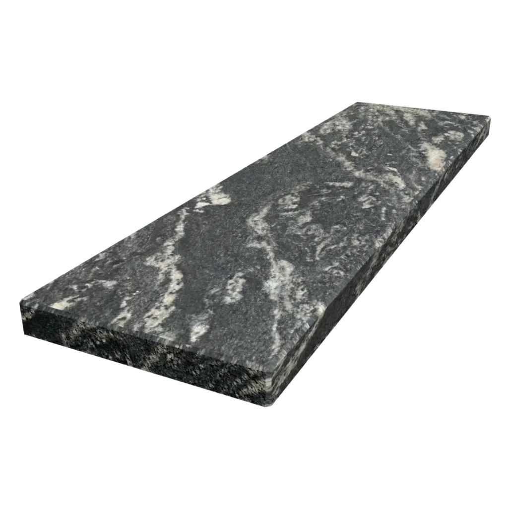 Fensterbank Granit Titanium Silver 3cm Antiquität