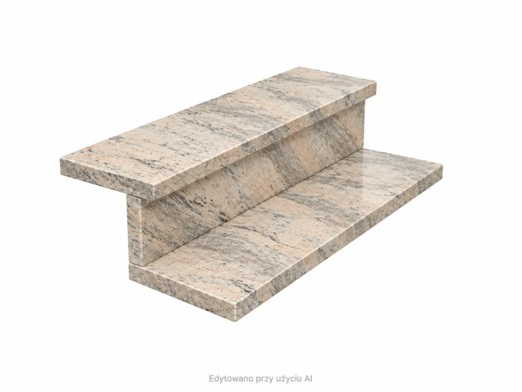 Granit-Treppen Ivory Fantasy 3cm