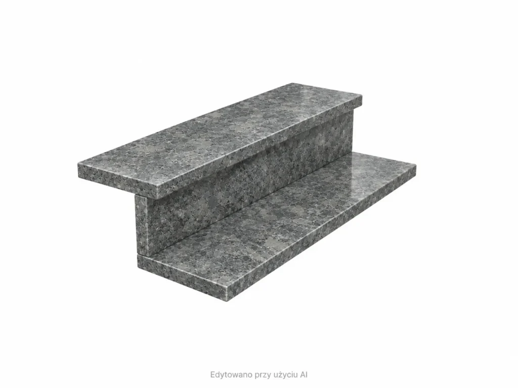 Granit-Treppen Steel Grey Lappato 3cm